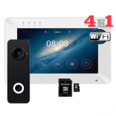 Комплект HD Wi-Fi с записью сенсорным "7 экраном, SD картой на 64Гб, арт. 3581