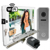 Комплект Tantos HD Wi-Fi видеодомофон с врезным замком Cisa на калитку, арт. 3503