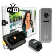 Комплект Tantos HD Wi-Fi видеодомофон с накладным замком Iseo на калитку, арт. 3504
