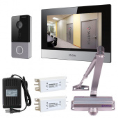 Комплект IP домофона для офиса iFLOW Hik-Connect с доводчиком, арт. 3491