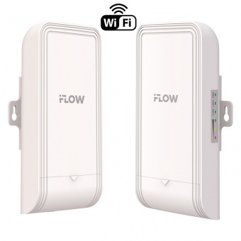 Комплект уличных беспроводных Wi-Fi мостов F-WL-B503-AC/P 5 ГГц, 867 Мбит/с, 3 км, PoE, 802.11ac — 2 шт