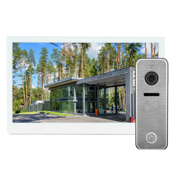 Комплект видеодомофона Stark HD SE Tuya Kit (White) — 10″ IPS, Wi-Fi, Smart Life, панель AHD 1080p
