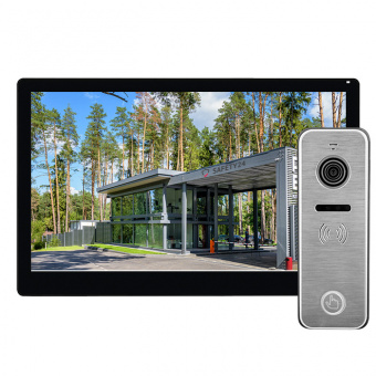 Комплект видеодомофона Stark HD SE Tuya Kit (Black) — 10″ IPS, Wi-Fi, Smart Life, панель AHD 1080p
