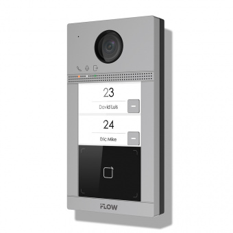 IP вызывная панель iFLOW F-VI-1405ISMCWE1 на 2 абонента с True WDR и улучшенным звуком