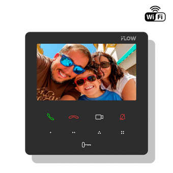 IP видеодомофон F-VI-3321IPWE1 4.3″ с PoE, Wi-Fi, приложением и настраиваемыми кнопками